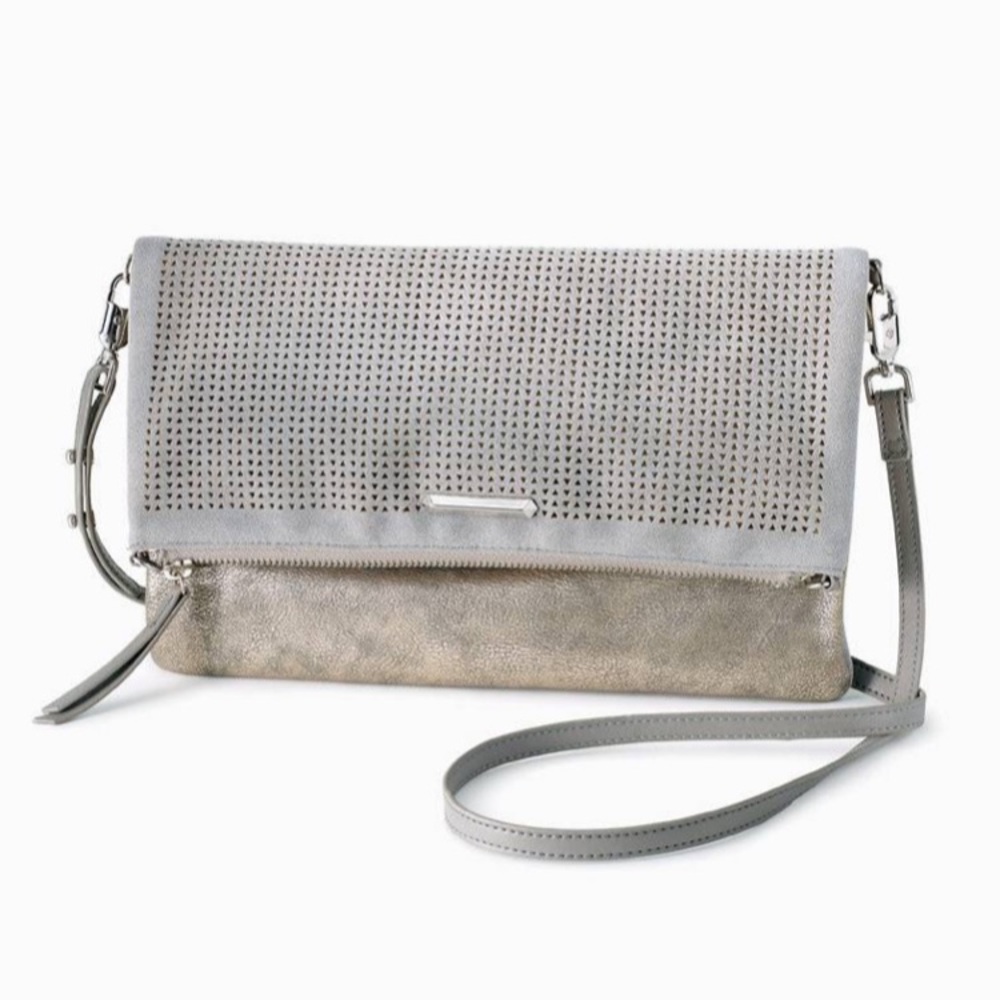 Stella & Dot Silver Convertible Crossbody